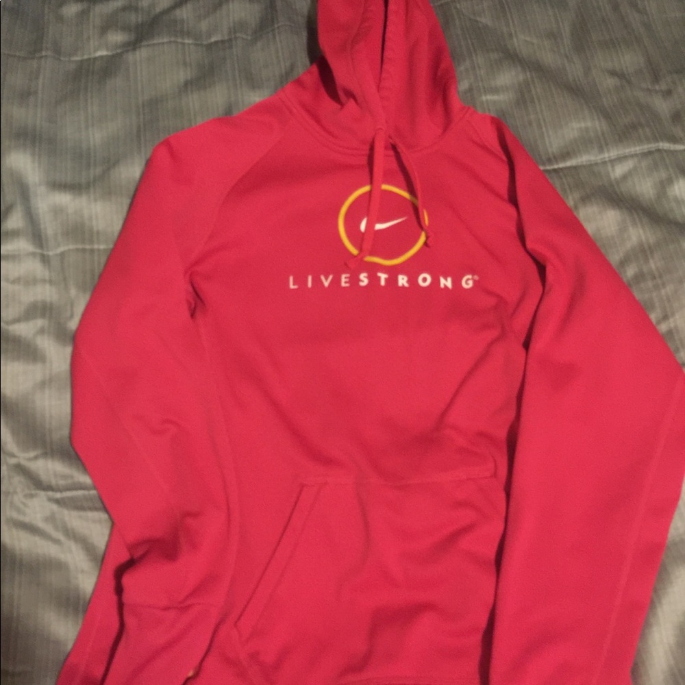 Women’s Nike Livestrong hoodie size small